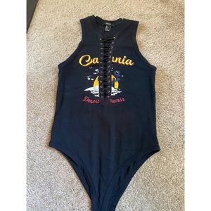 Forever 21 Black Bodysuit